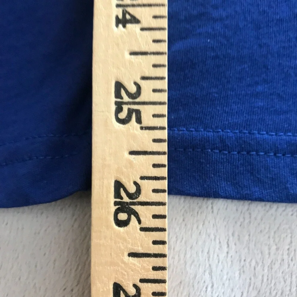 NWT Nike Texas Rangers T-Shirt Womens Small V-Neck MLB Short Sleeves Blue Red - Picture 5 of 6